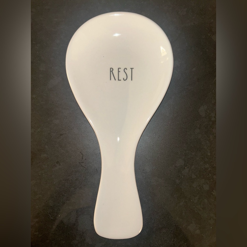 Rae Dunn style spoon holder/rest